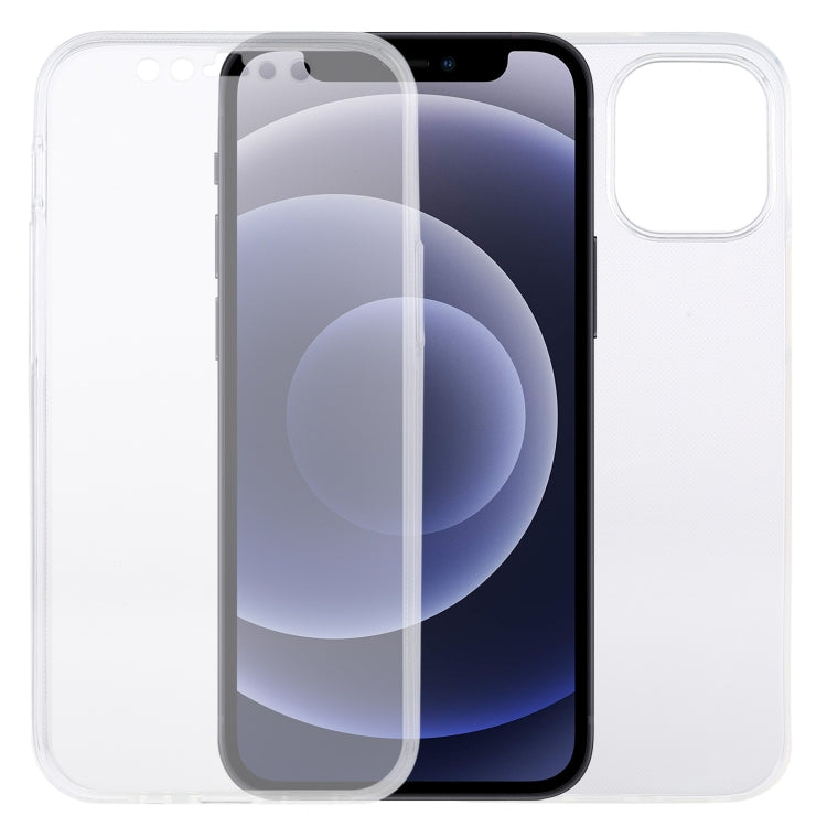 For iPhone 12 mini PC+TPU Ultra-Thin Double-Sided All-Inclusive Transparent Case