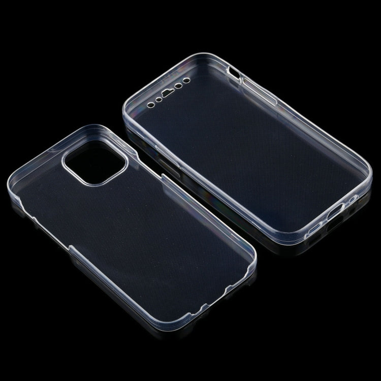 For iPhone 12 mini PC+TPU Ultra-Thin Double-Sided All-Inclusive Transparent Case