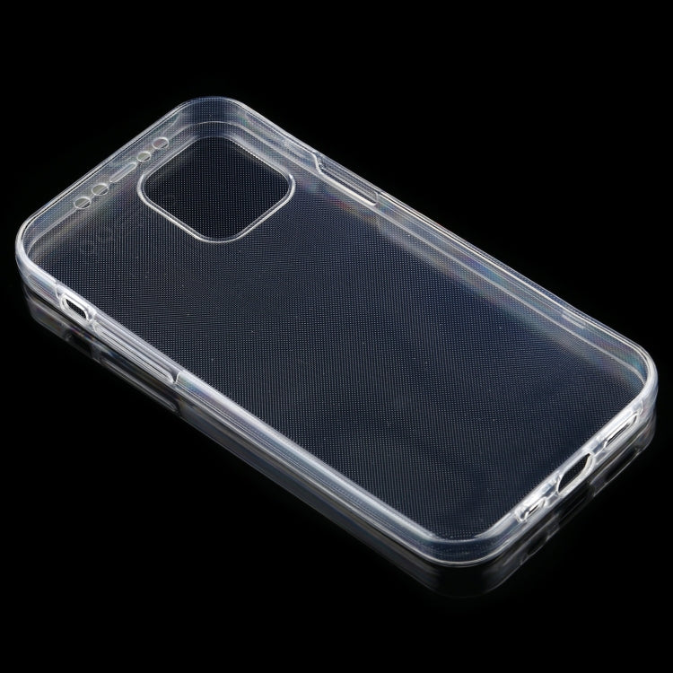 For iPhone 12 / 12 Pro PC+TPU Ultra-Thin Double-Sided All-Inclusive Transparent Case