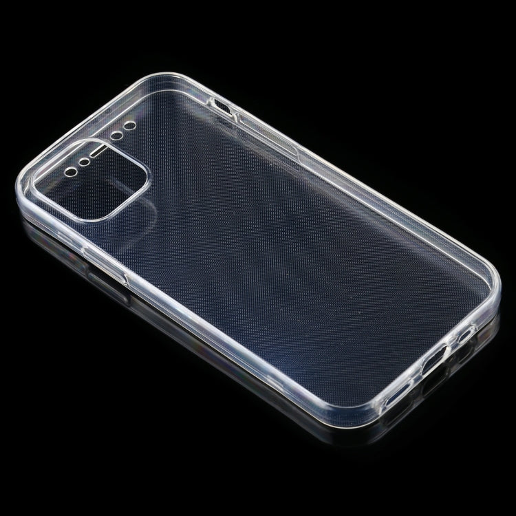 For iPhone 12 / 12 Pro PC+TPU Ultra-Thin Double-Sided All-Inclusive Transparent Case