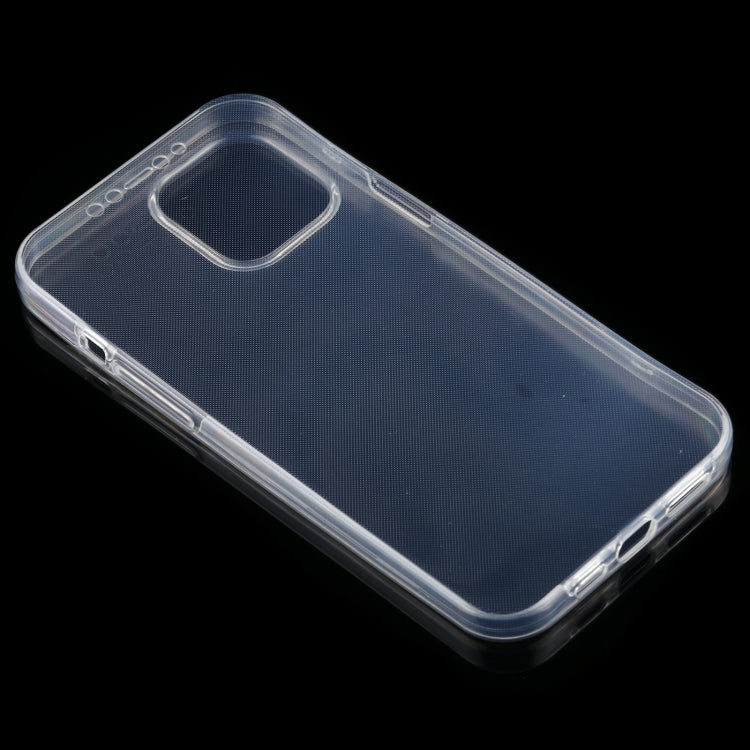 For iPhone 12 Pro Max PC+TPU Ultra-Thin Double-Sided All-Inclusive Transparent Case