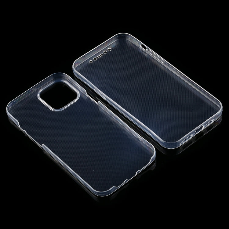 For iPhone 12 Pro Max PC+TPU Ultra-Thin Double-Sided All-Inclusive Transparent Case