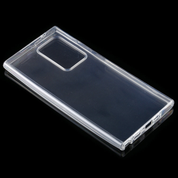 For Samsung Galaxy Note20 Ultra PC+TPU Ultra-Thin Double-Sided All-Inclusive Transparent Case