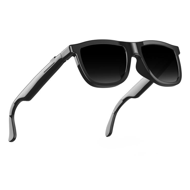 E05C Dual-Mic Noise Cancellation Smart Glasses Support Music / Calling, Version:With AI