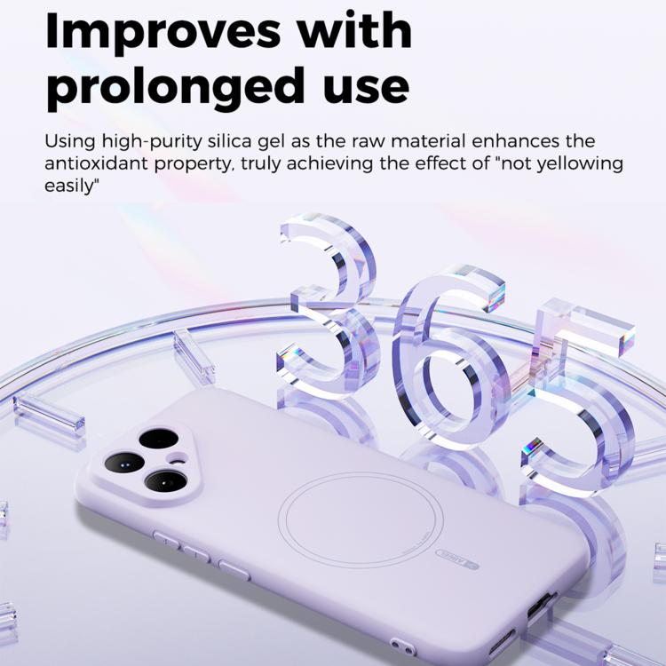 For Tecno Pova 7 Pro 5G ABEEL Skin-friendly Feel Magsafe Liquid Silicone Phone Case