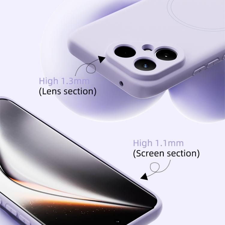 For Tecno Pova 7 Ultra 5G ABEEL Skin-friendly Feel Magsafe Liquid Silicone Phone Case