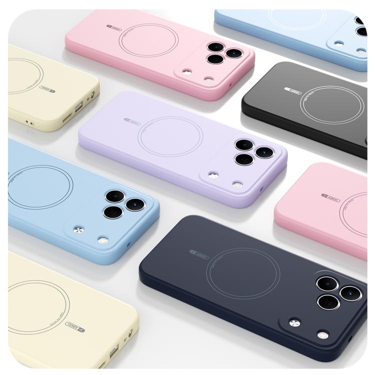 For Tecno Spark Go 3 ABEEL Skin-friendly Feel Magsafe Liquid Silicone Phone Case