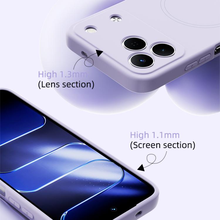 For Tecno Spark Go 3 ABEEL Skin-friendly Feel Magsafe Liquid Silicone Phone Case