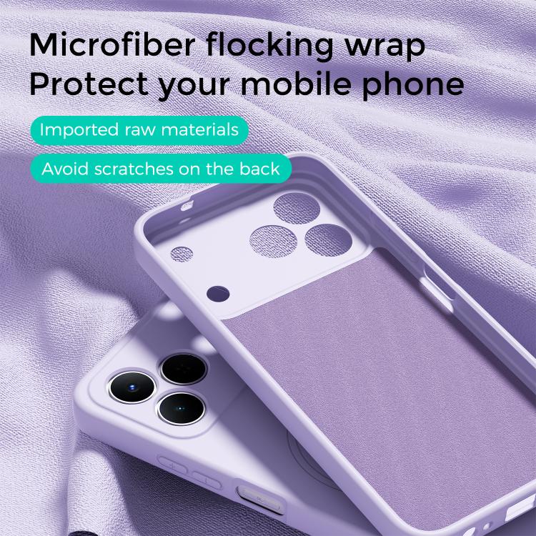 For Tecno Spark Slim ABEEL Skin-friendly Feel Magsafe Liquid Silicone Phone Case
