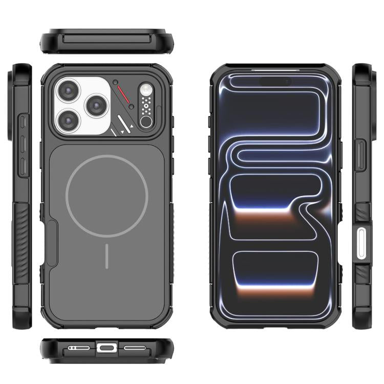 For iPhone 17 Pro Heat Dissipation Air Shockproof TPU + PC Magsafe Phone Case