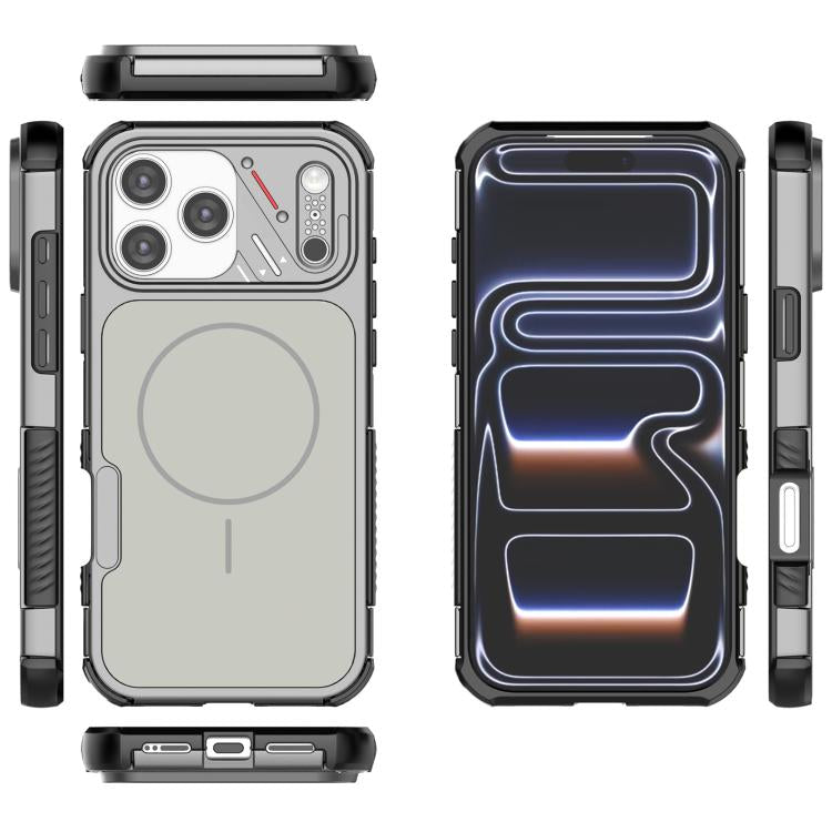 For iPhone 17 Pro Heat Dissipation Air Shockproof TPU + PC Magsafe Phone Case