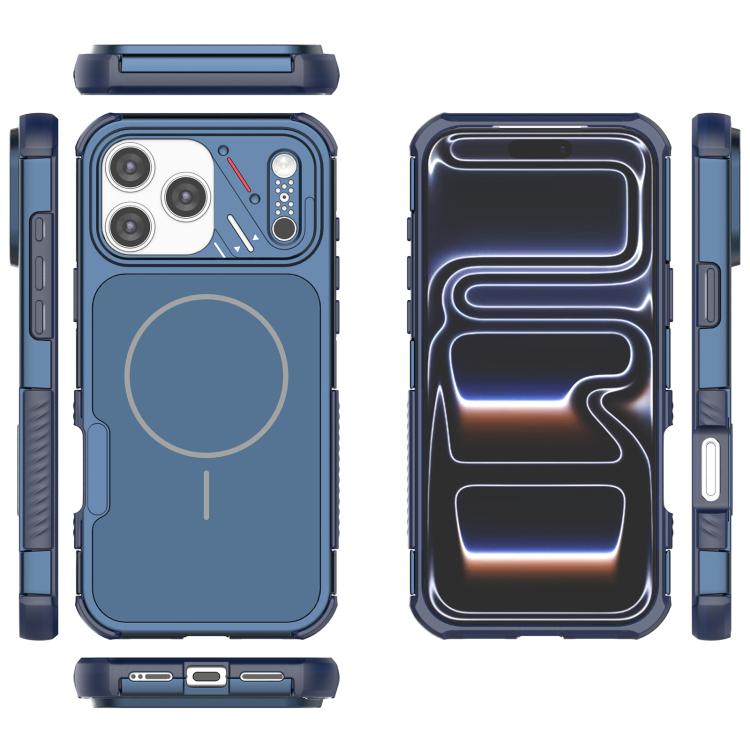 For iPhone 17 Pro Heat Dissipation Air Shockproof TPU + PC Magsafe Phone Case
