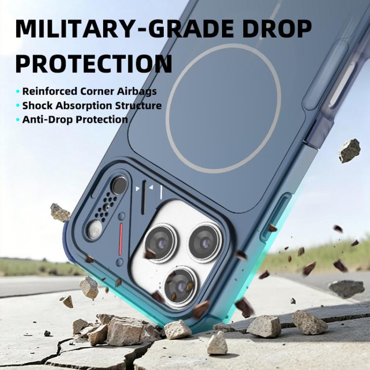 For iPhone 17 Pro Heat Dissipation Air Shockproof TPU + PC Magsafe Phone Case