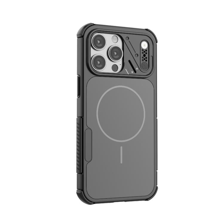 For iPhone 14 Pro Max Heat Dissipation Air Shockproof TPU + PC Magsafe Phone Case