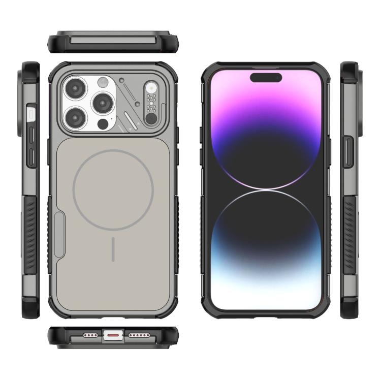 For iPhone 14 Pro Max Heat Dissipation Air Shockproof TPU + PC Magsafe Phone Case