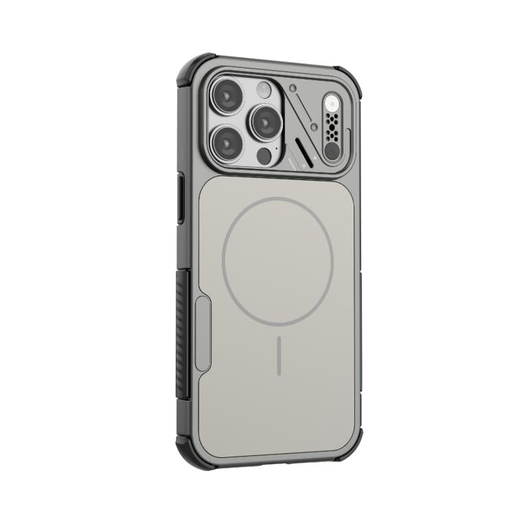 For iPhone 14 Pro Max Heat Dissipation Air Shockproof TPU + PC Magsafe Phone Case