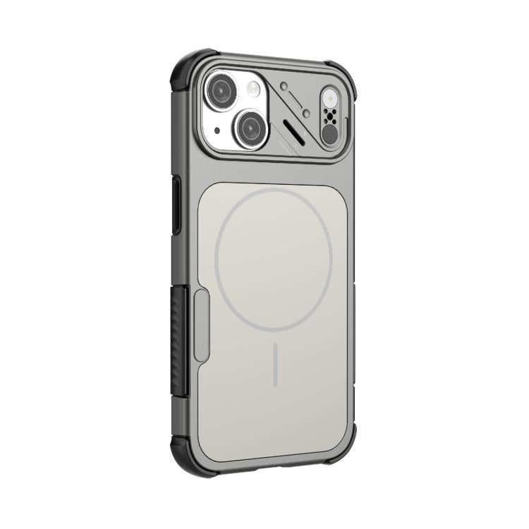 For iPhone 14 Heat Dissipation Air Shockproof TPU + PC Magsafe Phone Case