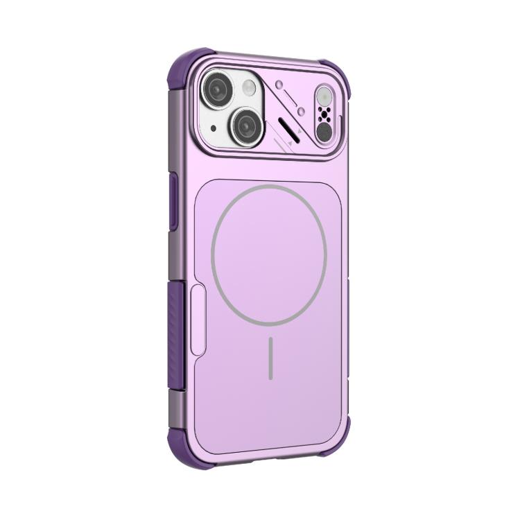 For iPhone 14 Heat Dissipation Air Shockproof TPU + PC Magsafe Phone Case