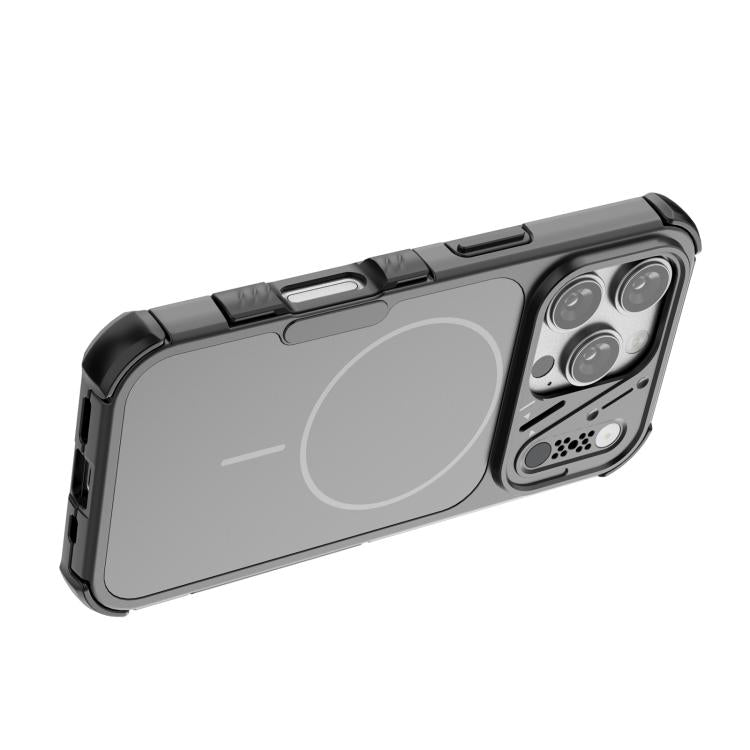 For iPhone 16 Pro Heat Dissipation Air Shockproof TPU + PC Magsafe Phone Case