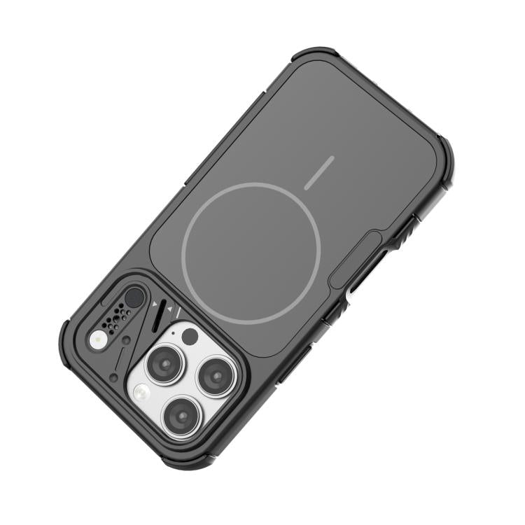 For iPhone 16 Pro Heat Dissipation Air Shockproof TPU + PC Magsafe Phone Case