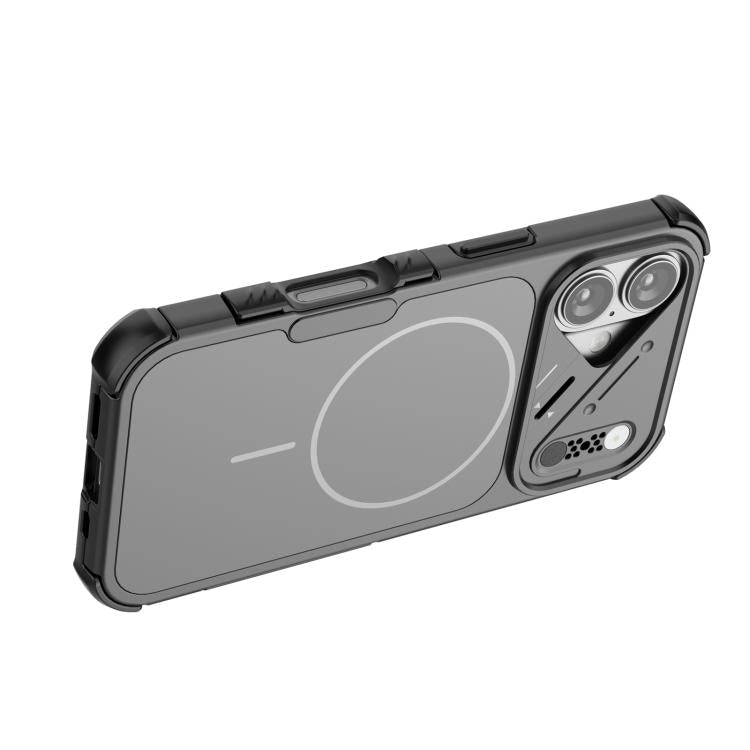 For iPhone 16 Heat Dissipation Air Shockproof TPU + PC Magsafe Phone Case