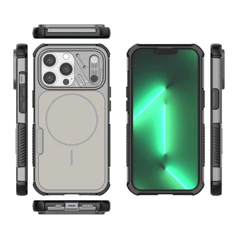 For iPhone 13 Pro Heat Dissipation Air Shockproof TPU + PC Magsafe Phone Case