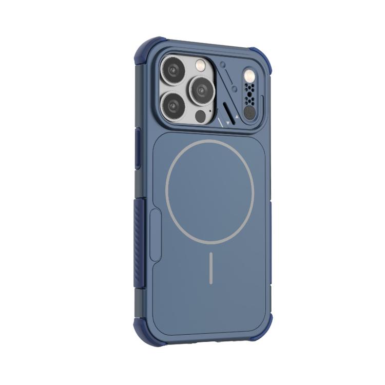 For iPhone 13 Pro Heat Dissipation Air Shockproof TPU + PC Magsafe Phone Case