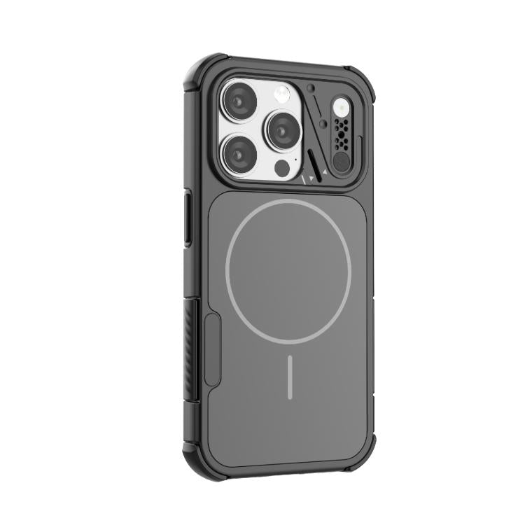 For iPhone 15 Pro Heat Dissipation Air Shockproof TPU + PC Magsafe Phone Case