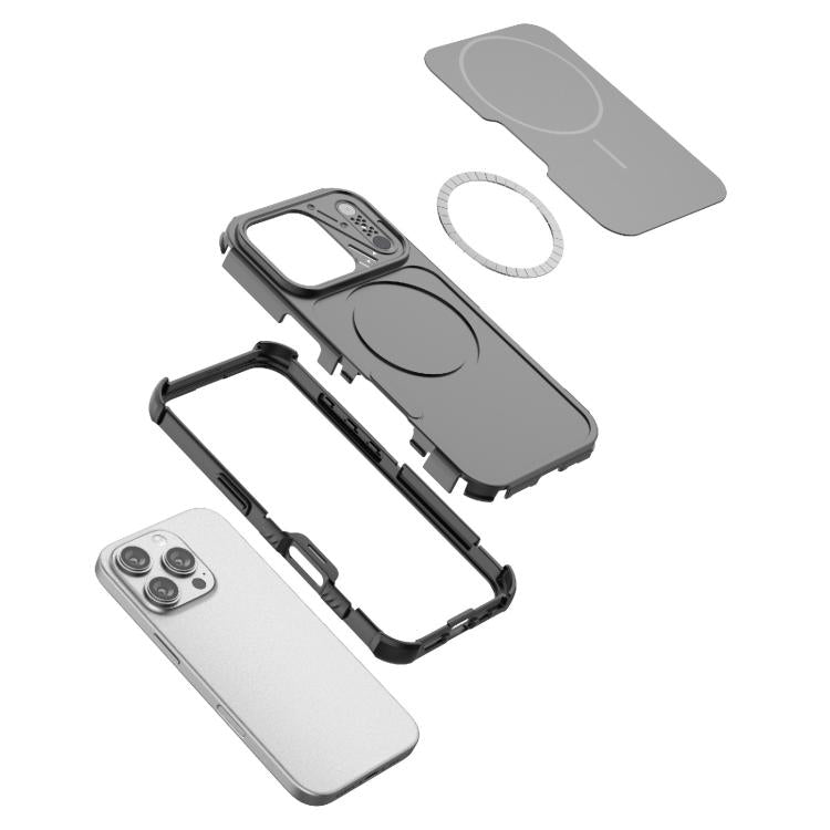 For iPhone 15 Pro Heat Dissipation Air Shockproof TPU + PC Magsafe Phone Case