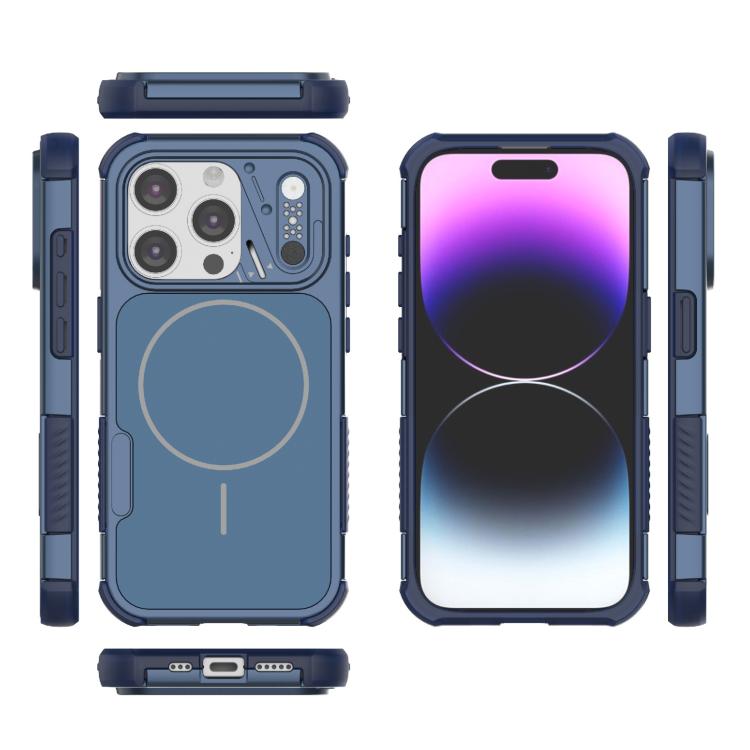For iPhone 15 Pro Heat Dissipation Air Shockproof TPU + PC Magsafe Phone Case