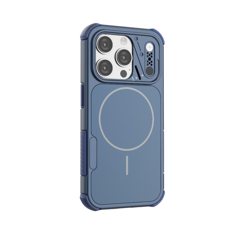 For iPhone 15 Pro Heat Dissipation Air Shockproof TPU + PC Magsafe Phone Case