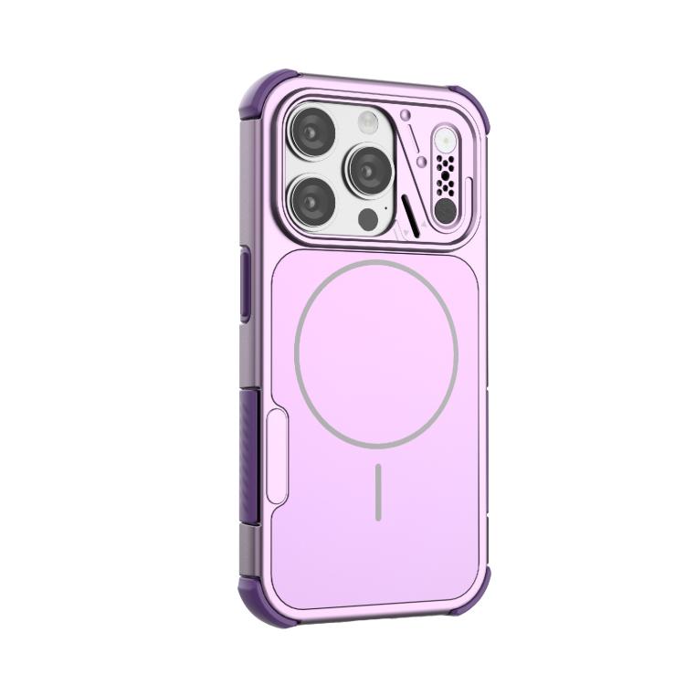 For iPhone 15 Pro Heat Dissipation Air Shockproof TPU + PC Magsafe Phone Case