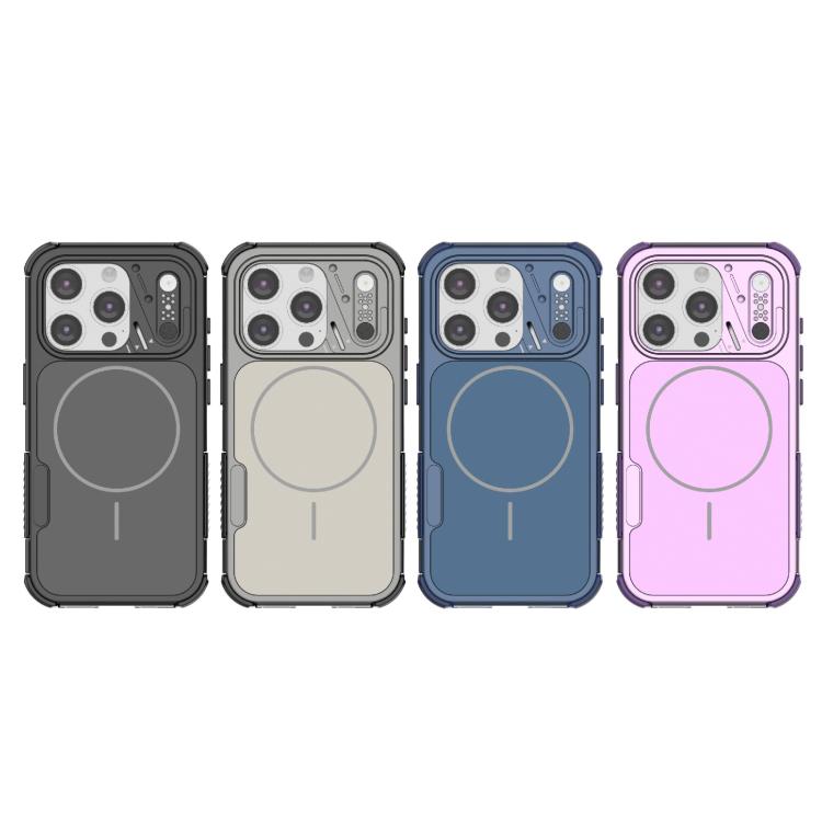 For iPhone 15 Pro Heat Dissipation Air Shockproof TPU + PC Magsafe Phone Case
