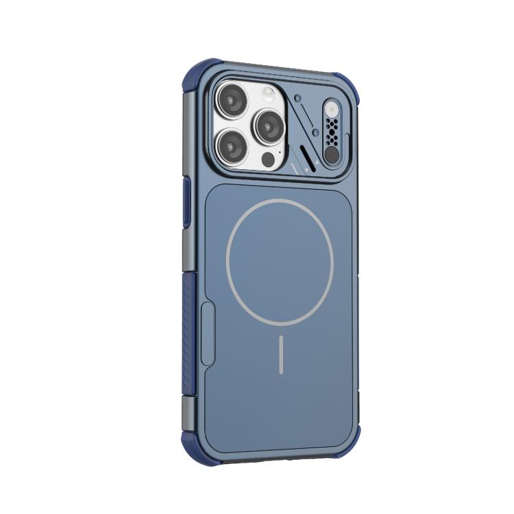 For iPhone 15 Pro Max Heat Dissipation Air Shockproof TPU + PC Magsafe Phone Case