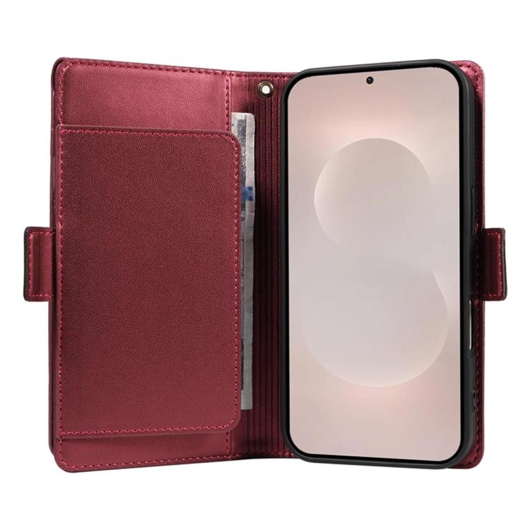 For Galaxy A27 5G Multi Card Wallet Leather Phone Case with Strap