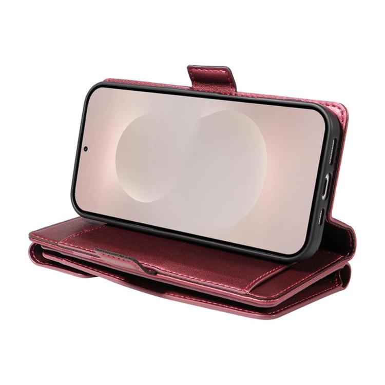 For Galaxy A27 5G Multi Card Wallet Leather Phone Case with Strap