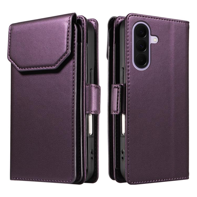 For Galaxy A27 5G Multi Card Wallet Leather Phone Case with Strap