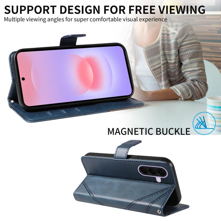 For Galaxy A27 5G Diamond Stitching Leather Phone Case