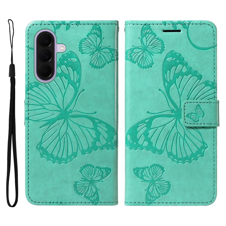 For Galaxy A27 5G 3D Butterfly Embossed Pattern Flip Leather Phone Case