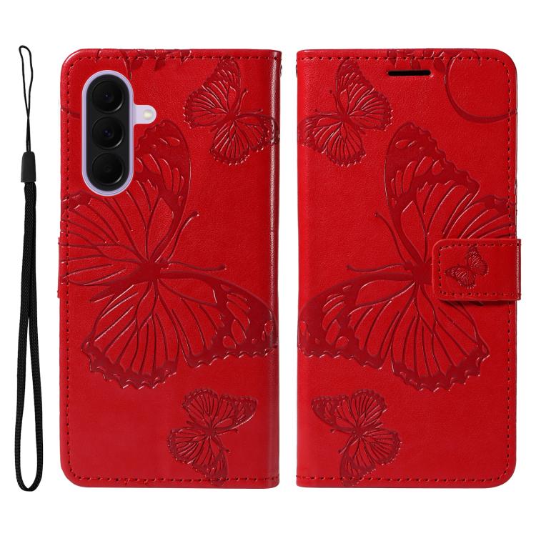 For Galaxy A27 5G 3D Butterfly Embossed Pattern Flip Leather Phone Case