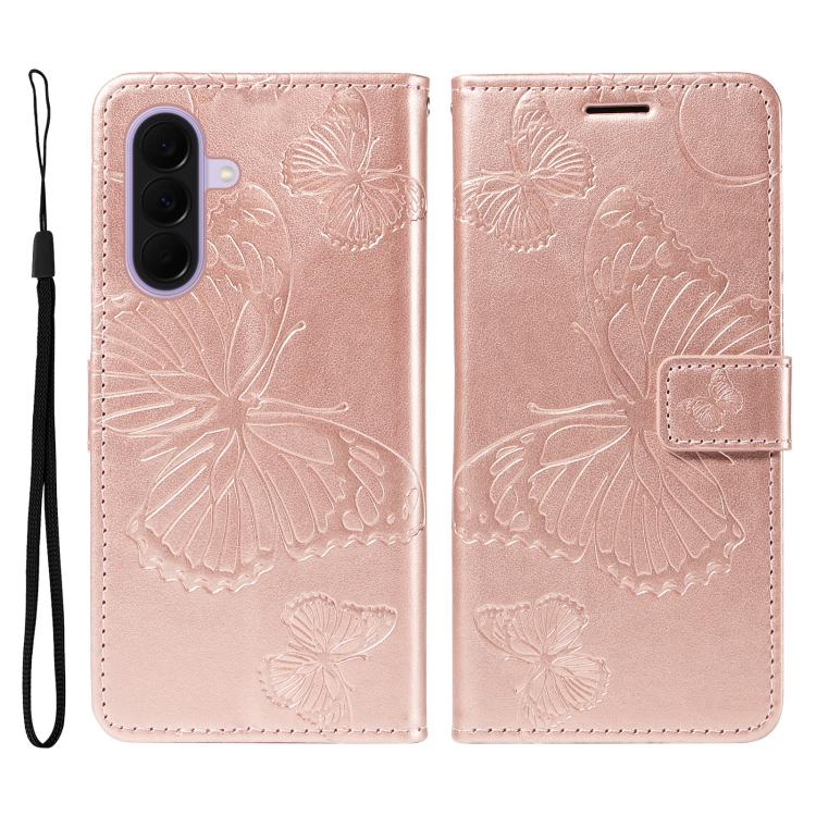For Galaxy A27 5G 3D Butterfly Embossed Pattern Flip Leather Phone Case