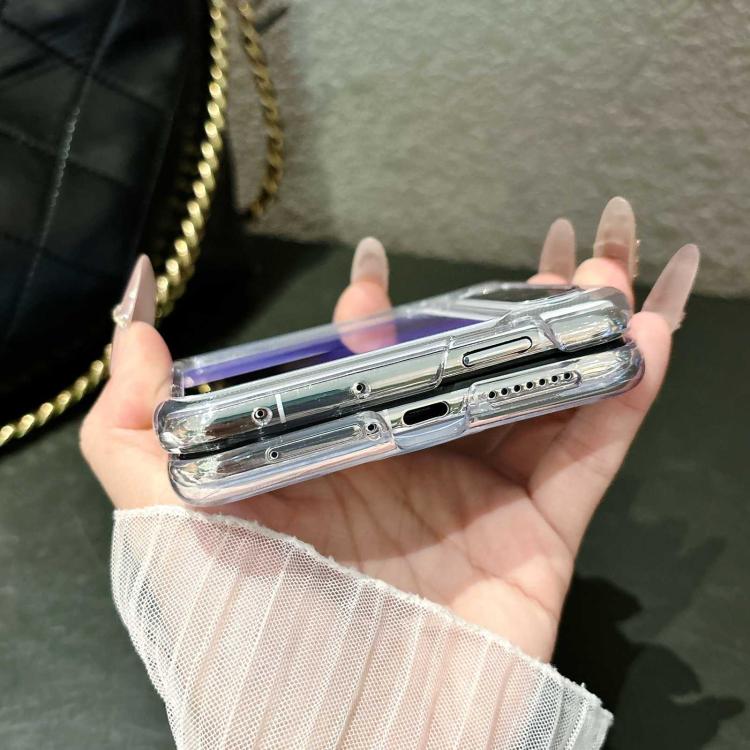 For Huawei Pura X Gilded Shell Pattern Axial Magnetic Phone Case with 360 Holder