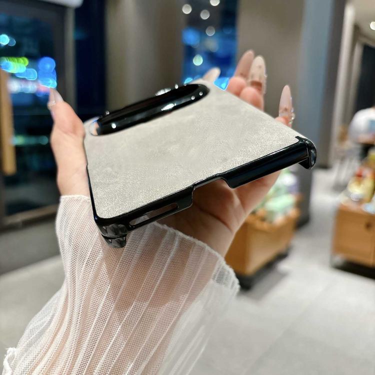 For Huawei Pura X Max Vegan Leather Axis Shockproof Phone Case