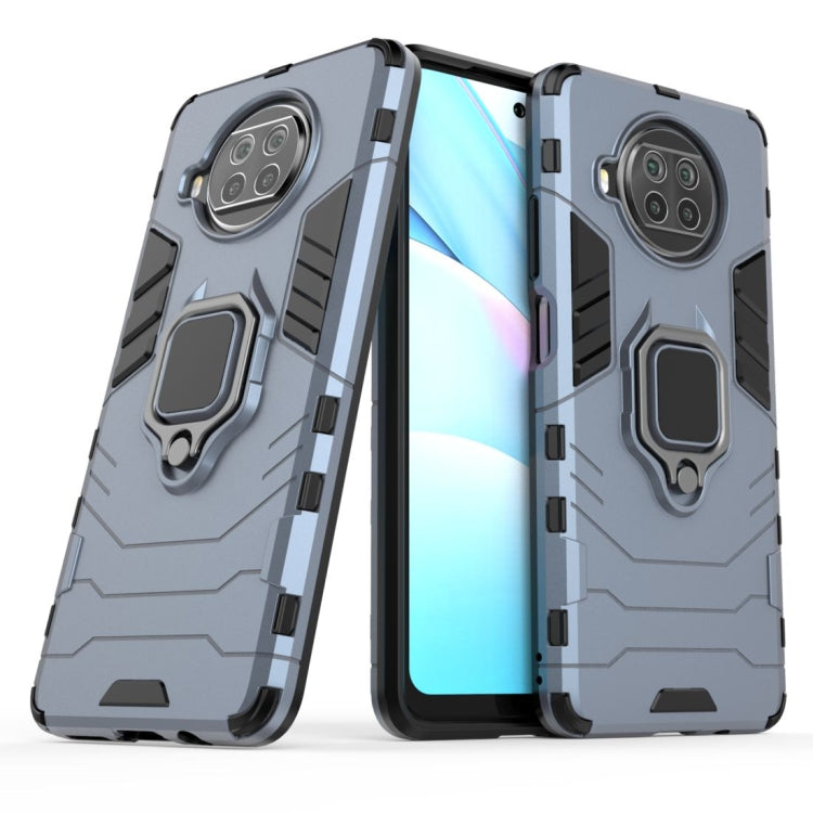 For Xiaomi Mi 10T Lite 5G Shockproof PC + TPU Protective Case with Magnetic Ring Holder