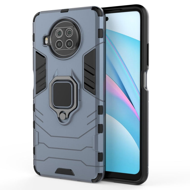 For Xiaomi Mi 10T Lite 5G Shockproof PC + TPU Protective Case with Magnetic Ring Holder