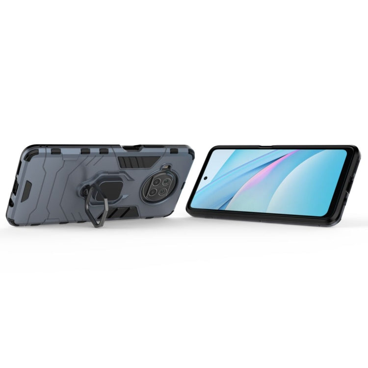 For Xiaomi Mi 10T Lite 5G Shockproof PC + TPU Protective Case with Magnetic Ring Holder