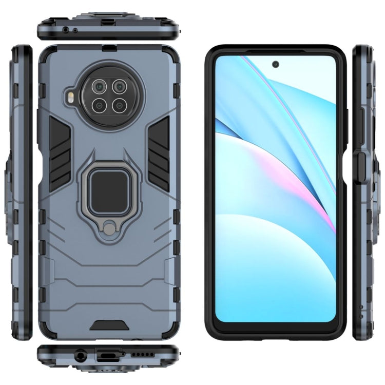 For Xiaomi Mi 10T Lite 5G Shockproof PC + TPU Protective Case with Magnetic Ring Holder
