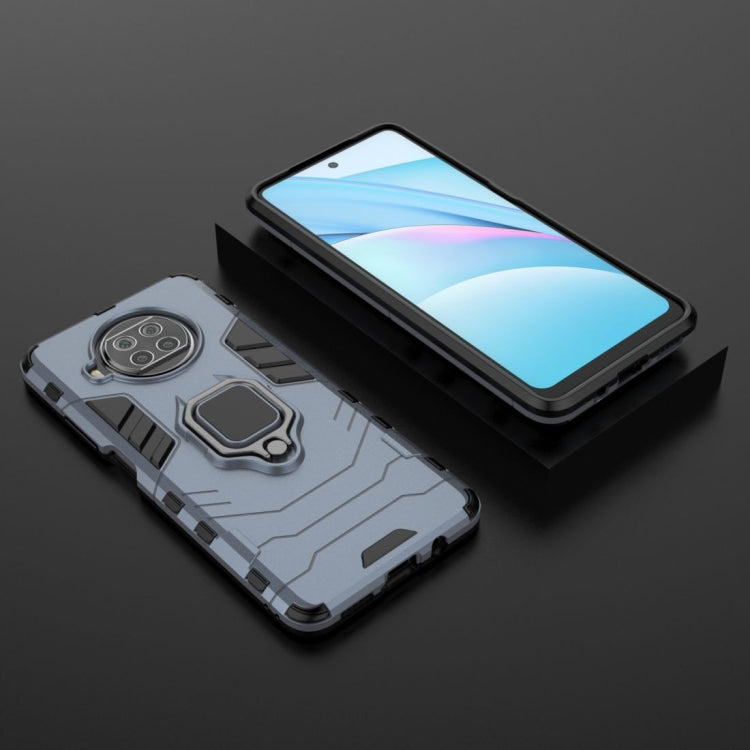 For Xiaomi Mi 10T Lite 5G Shockproof PC + TPU Protective Case with Magnetic Ring Holder