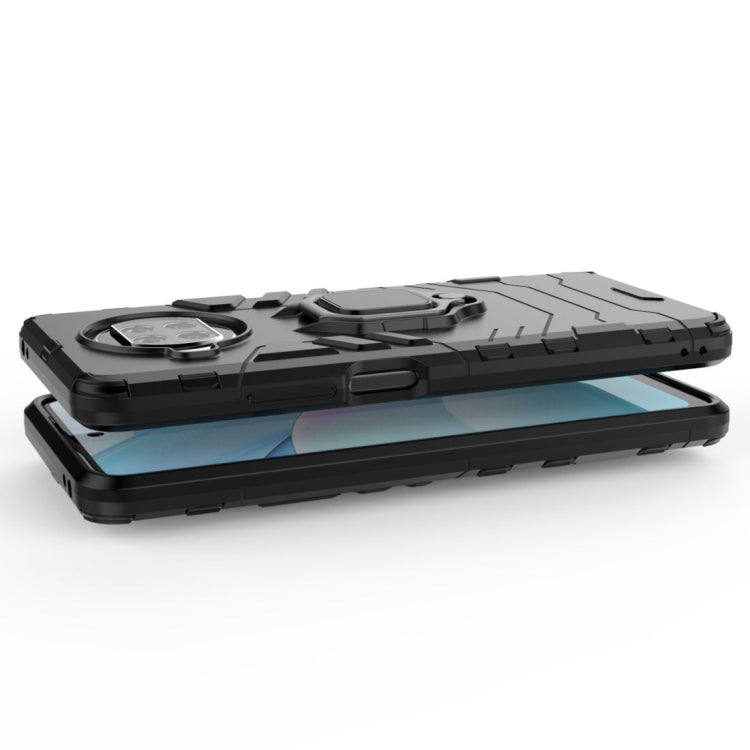 For Xiaomi Mi 10T Lite 5G Shockproof PC + TPU Protective Case with Magnetic Ring Holder