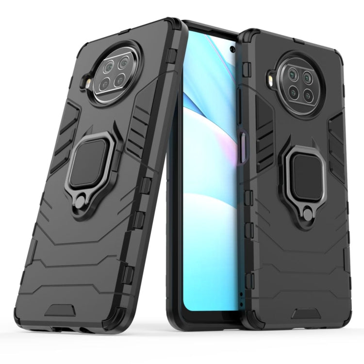 For Xiaomi Mi 10T Lite 5G Shockproof PC + TPU Protective Case with Magnetic Ring Holder